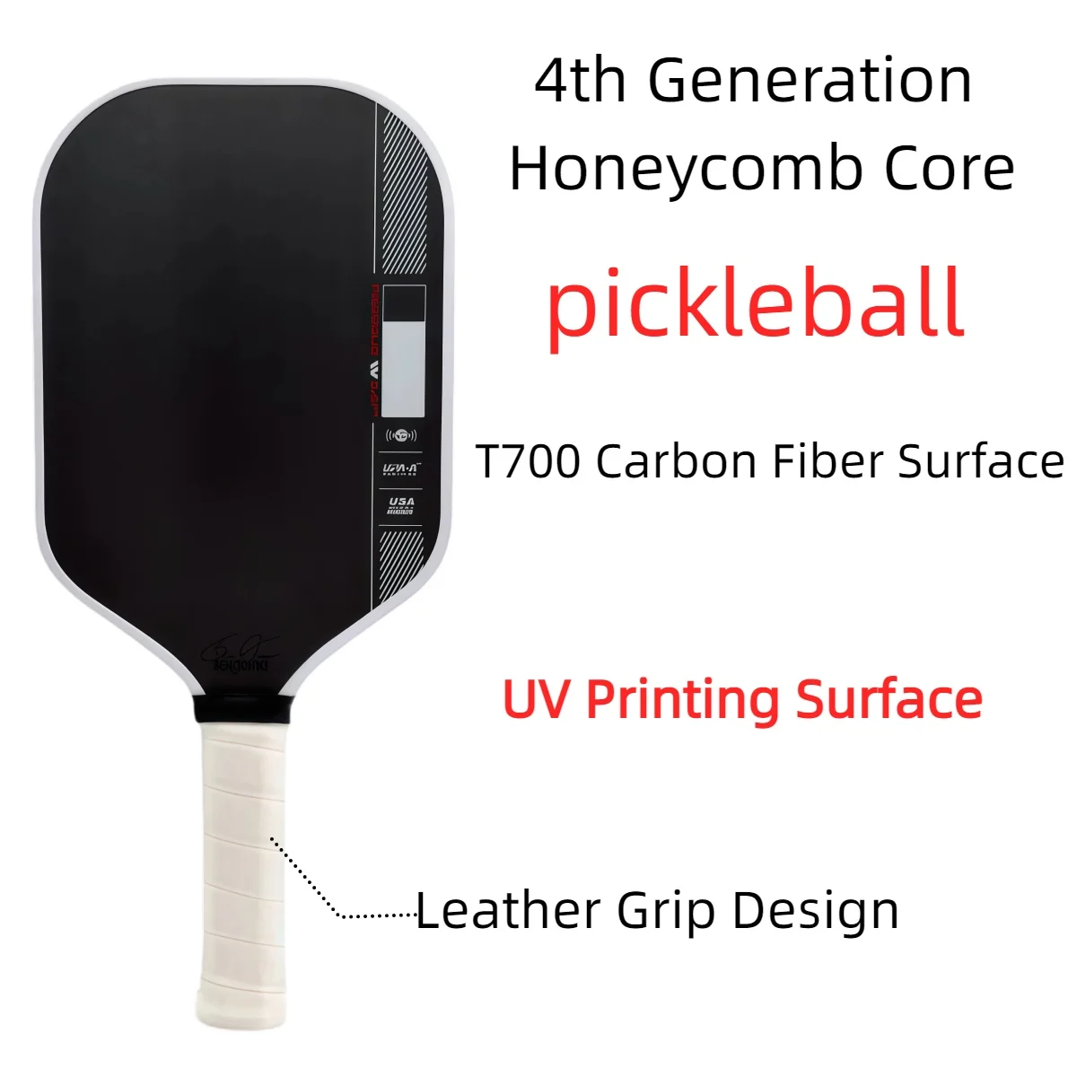 Ракетка для пиклбола JOOLA в ко-брендировании с GEN4 Core и карбоновым волокном T700
Ракетка для пиклбола JOOLA в ко-брендировании с GEN4 Core и карбоновым волокном T700