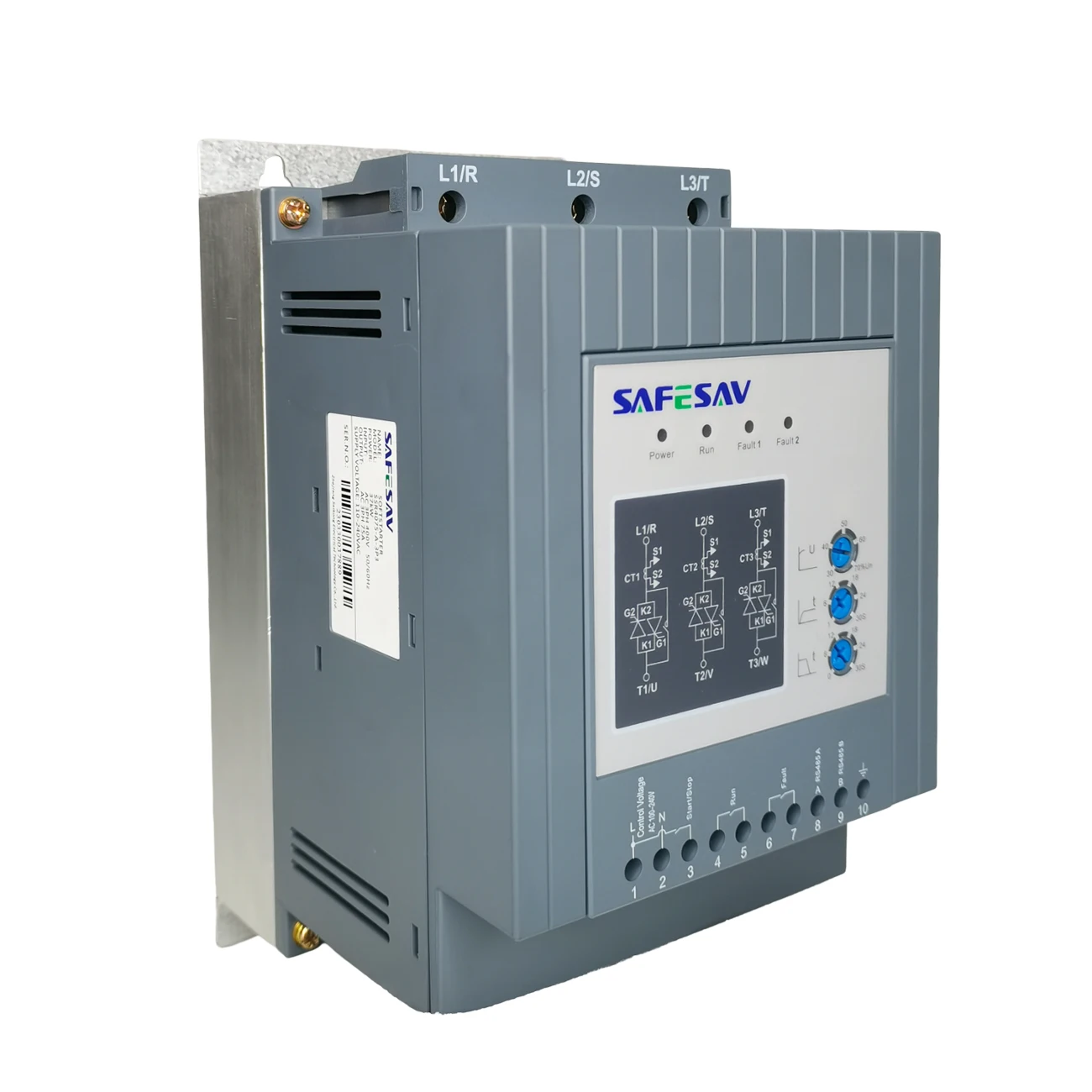 Ac Single Phase 5.5KW 220V 30A Motor Soft Starter Manufacturer SSR Series 50/60 Hz Built in Bypass Remote Control
Ac Single Phase 5.5KW 220V 30A Motor Soft Starter Manufacturer SSR Series 50/60 Hz Built in Bypass Remote Control