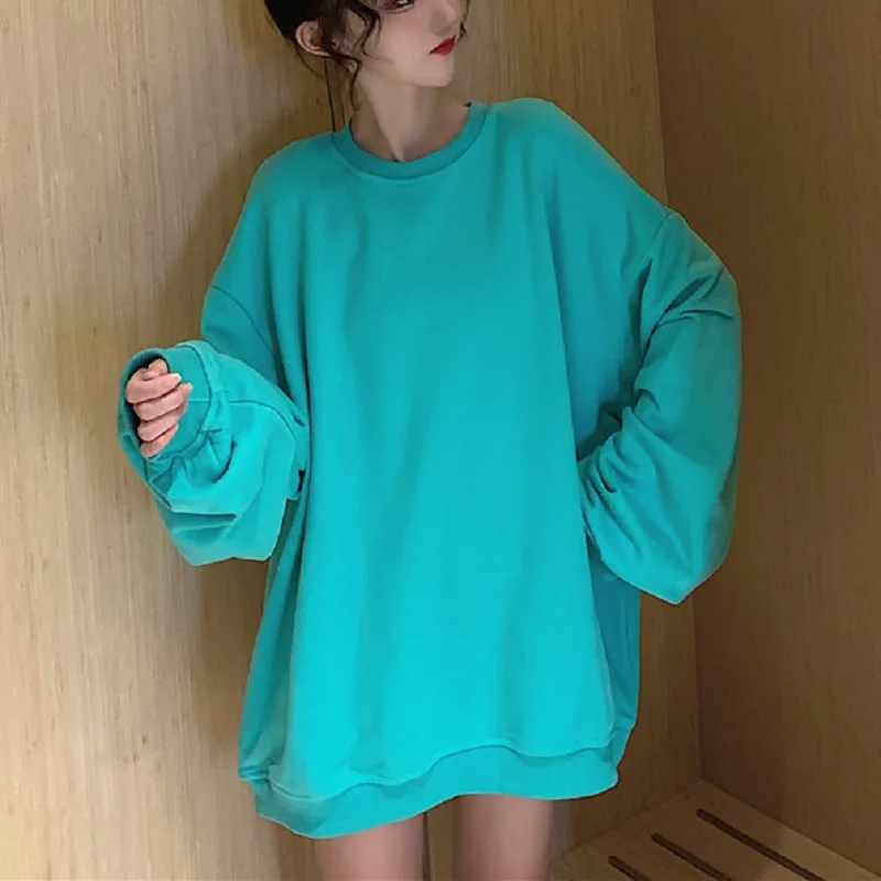 Hoodies Women Cotton Oversized Hoodie Sweatshirts Autumn Japanese Style Solid Loose Long Pullovers O-Neck Long Sleeves
Hoodies Women Cotton Oversized Hoodie Sweatshirts Autumn Japanese Style Solid Loose Long Pullovers O-Neck Long Sleeves