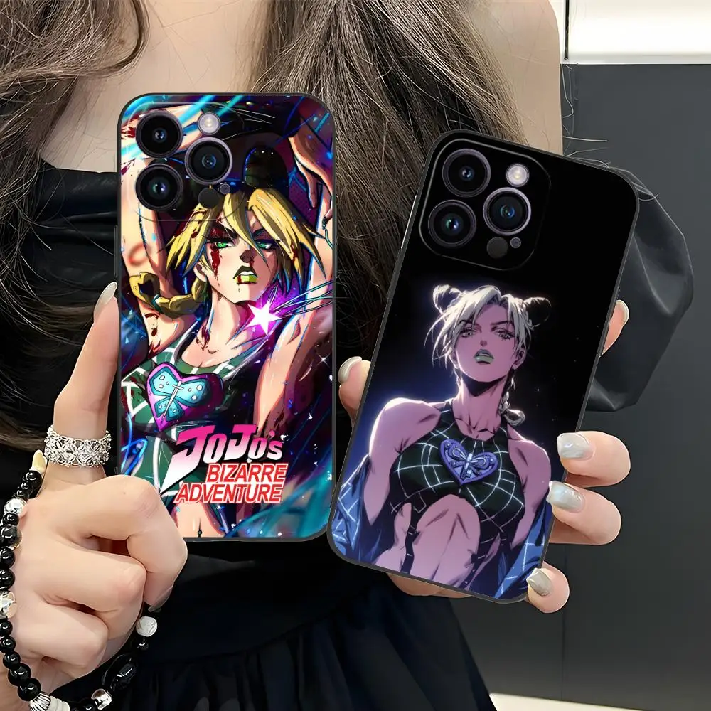 Чехол для телефона JOJO Jolyne Kujo для iPhone 16, 15, 14, 13, 12, 11 X XR XS 8 7 Pro Max Plus Mini, черный чехол для мобильных телефонов, красивый
Чехол для телефона JOJO Jolyne Kujo для iPhone 16, 15, 14, 13, 12, 11 X XR XS 8 7 Pro Max Plus Mini, черный чехол для мобильных телефонов, красивый