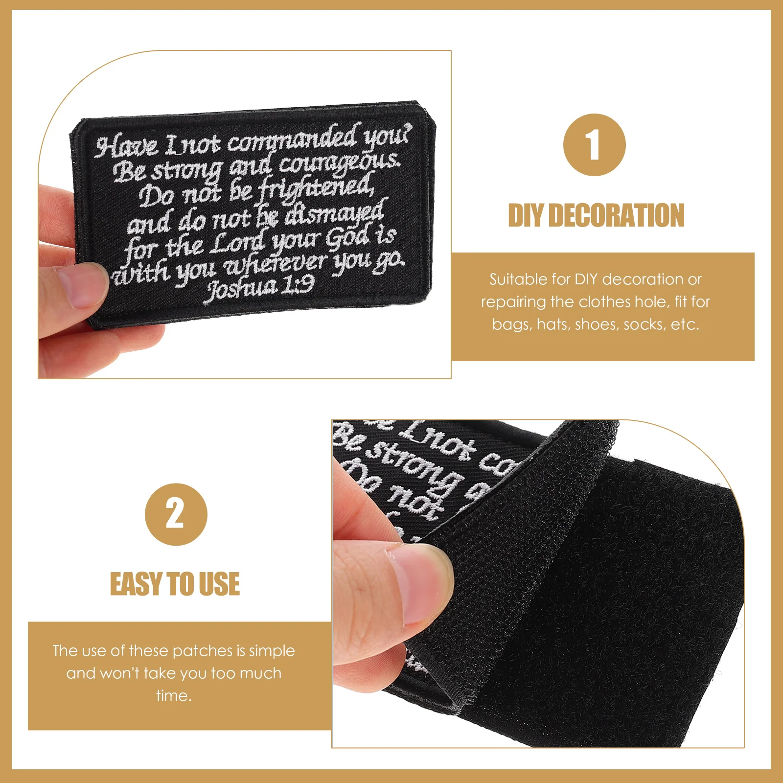 1pc Self-Adhesive Embroidered Armbands Patches Repair Diy Decorative Stickers For Clothes Cushions Shirts Bags Hats Shoes Socks
1pc Self-Adhesive Embroidered Armbands Patches Repair Diy Decorative Stickers For Clothes Cushions Shirts Bags Hats Shoes Socks