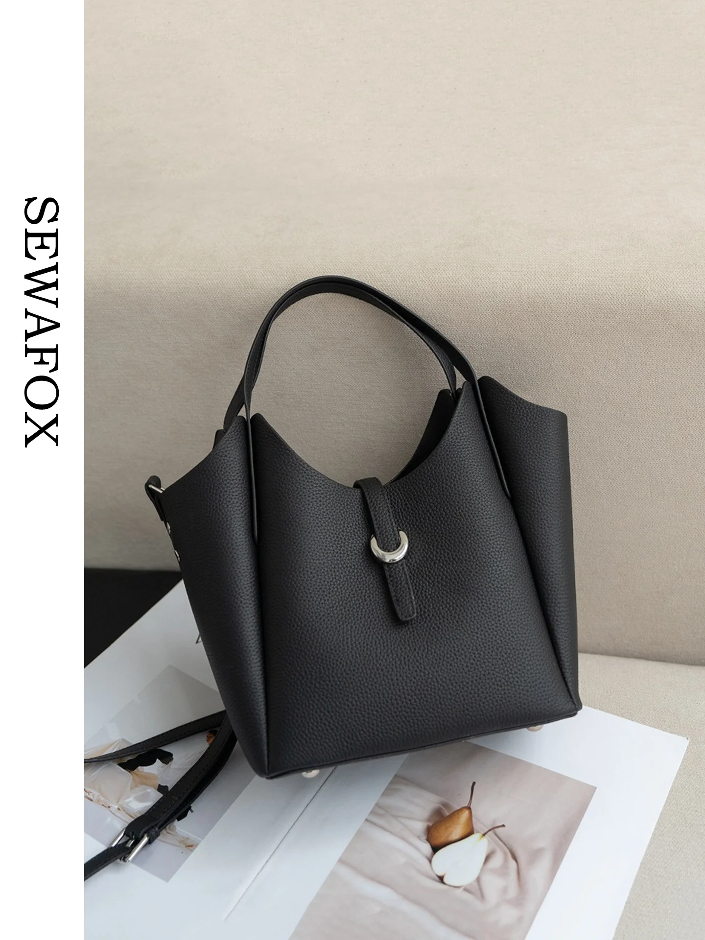 Повседневная кожаная сумка-мешок, женская сумка через плечо, большая вместительная сумка для воды, универсальная сумка, сумка для повседневного использования
Повседневная кожаная сумка-мешок, женская сумка через плечо, большая вместительная сумка для воды, универсальная сумка, сумка для повседневного использования