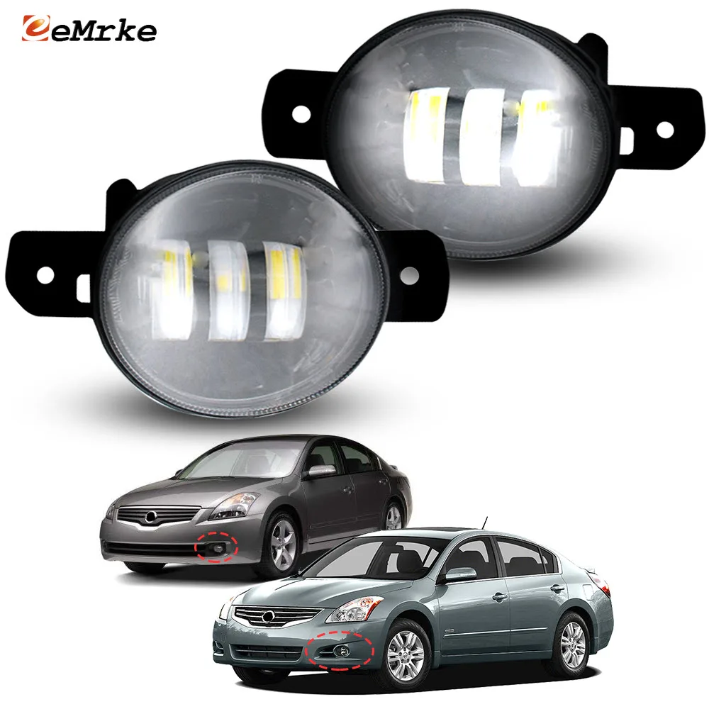 Upgrade Led Fog Lights Assembly with Lens 12V DRL H11 for Nissan Altima L32 L32/ Altima Coupe U32 2007 2008 2009 2010 2011 2012
Upgrade Led Fog Lights Assembly with Lens 12V DRL H11 for Nissan Altima L32 L32/ Altima Coupe U32 2007 2008 2009 2010 2011 2012
