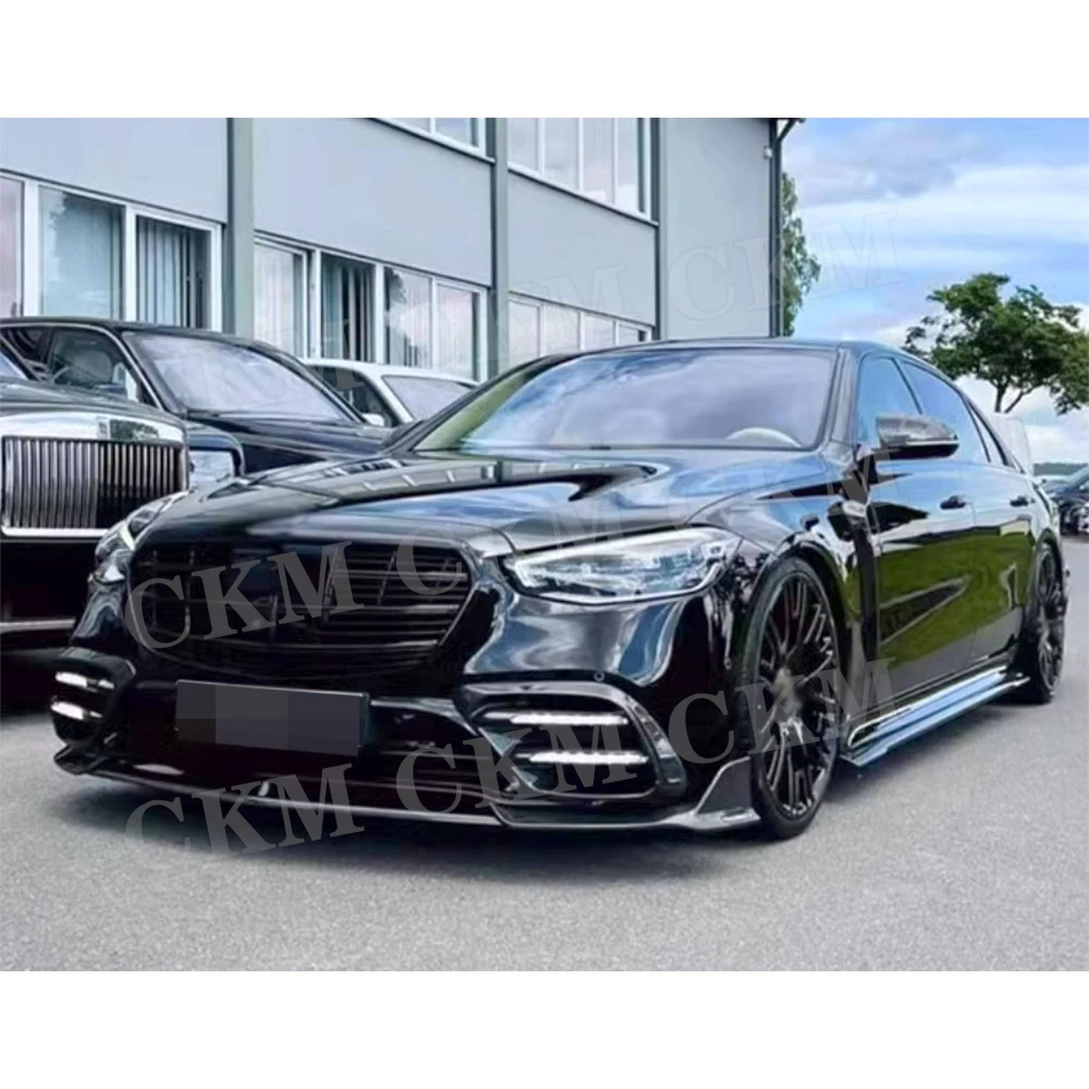 Передний бампер, спойлер, задний диффузор, боковые юбки FRP для Benz S Class W223 S450 S500 Sport 2021-2023, обвесы из углеродного волокна
Передний бампер, спойлер, задний диффузор, боковые юбки FRP для Benz S Class W223 S450 S500 Sport 2021-2023, обвесы из углеродного волокна