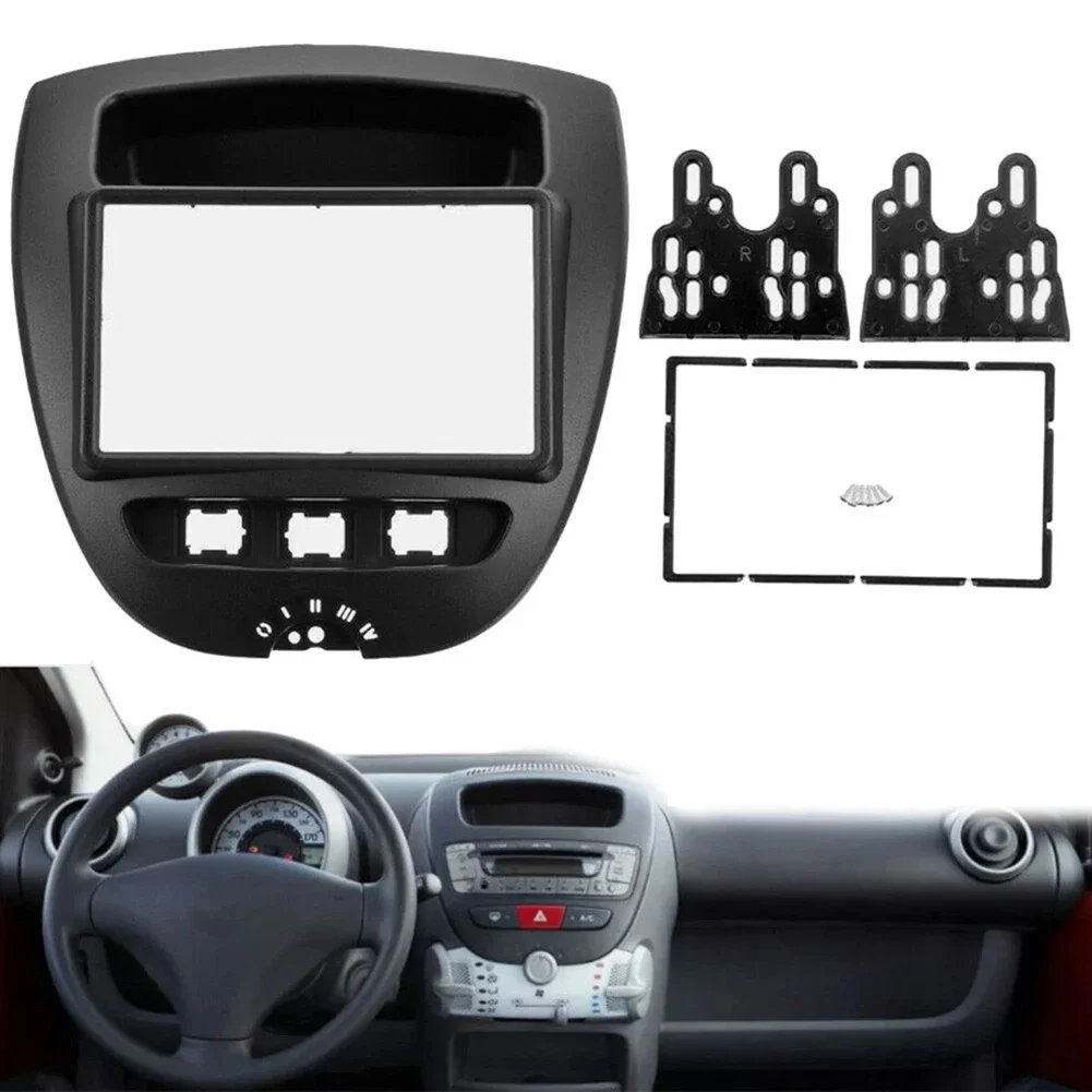 Car 2 Din Radio Fascia Mounting Kits Spare Parts DVD Accessories Car Stereo Radio Frame Cover Panel Frame Kit
Car 2 Din Radio Fascia Mounting Kits Spare Parts DVD Accessories Car Stereo Radio Frame Cover Panel Frame Kit 