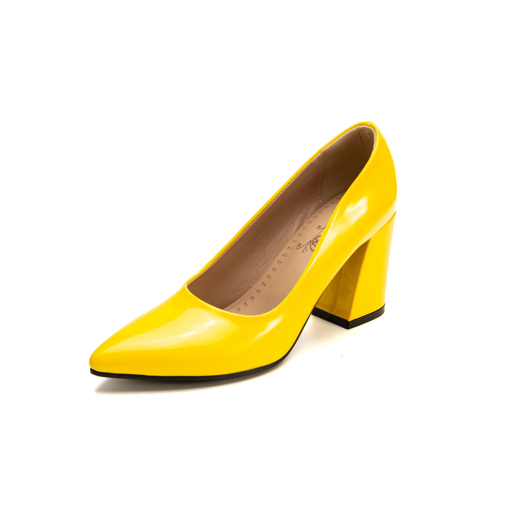 Women Pumps Classy Office Ladies Chunky Heels Shoes Pointed Toe Patent Leather for Holiday Party
Women Pumps Classy Office Ladies Chunky Heels Shoes Pointed Toe Patent Leather for Holiday Party