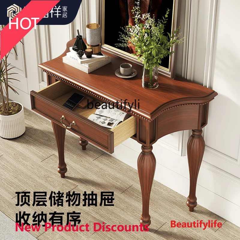 Asmt45 American solid wood entrance table, aisle storage cabinet against the wall table, foyer solid wood entrance table
Asmt45 American solid wood entrance table, aisle storage cabinet against the wall table, foyer solid wood entrance table