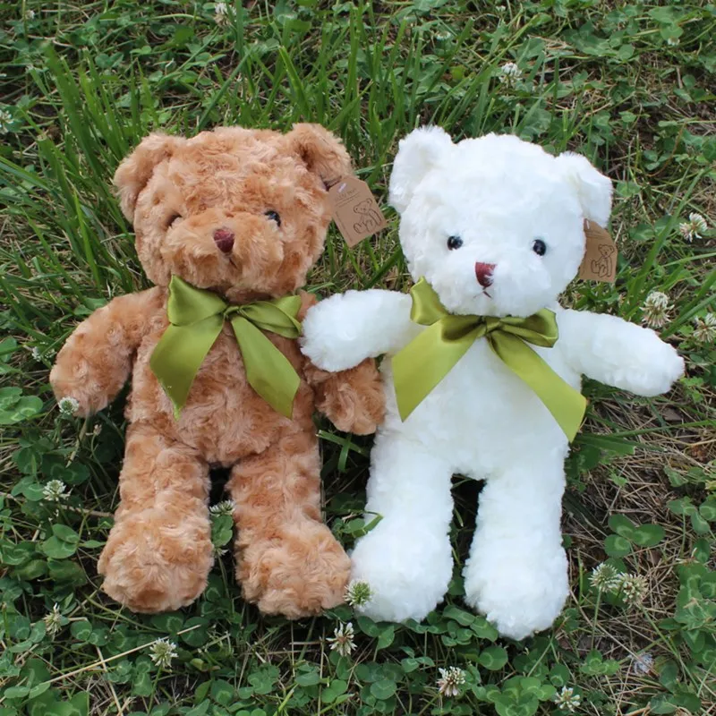 Lovely Teddy Bear Plush Toy White Or Brown Bear Soft Doll Kids Toy Sofa Pillow Birthday Xmas Gift b2229
Lovely Teddy Bear Plush Toy White Or Brown Bear Soft Doll Kids Toy Sofa Pillow Birthday Xmas Gift b2229