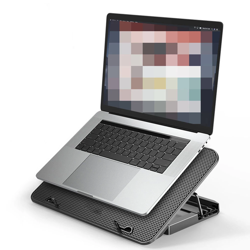 Laptop Cooler Notebook Heat Dissipation Bracket Black Cooling Adjustable Speed Portable Foldable Laptop Accessory Holder
Laptop Cooler Notebook Heat Dissipation Bracket Black Cooling Adjustable Speed Portable Foldable Laptop Accessory Holder