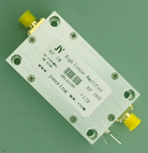 Радиочастотный микроволновый широкополосный высоколинейный усилитель мощности 10-1000 МГц RF усилитель мощности 1 Вт 12 В
Радиочастотный микроволновый широкополосный высоколинейный усилитель мощности 10-1000 МГц RF усилитель мощности 1 Вт 12 В
