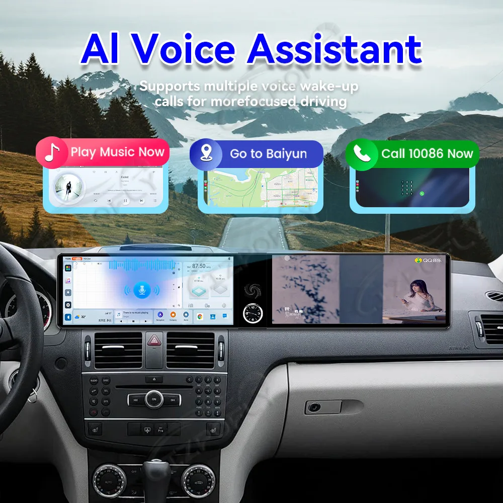 Двойной 12,3-дюймовый Android 13 Carplay для Mercedes-BenzC w204 2007-2010, GPS-навигация, автомобильное радио, HD сенсорный экран, стерео, авто головное устройство
Двойной 12,3-дюймовый Android 13 Carplay для Mercedes-BenzC w204 2007-2010, GPS-навигация, автомобильное радио, HD сенсорный экран, стерео, авто головное устройство