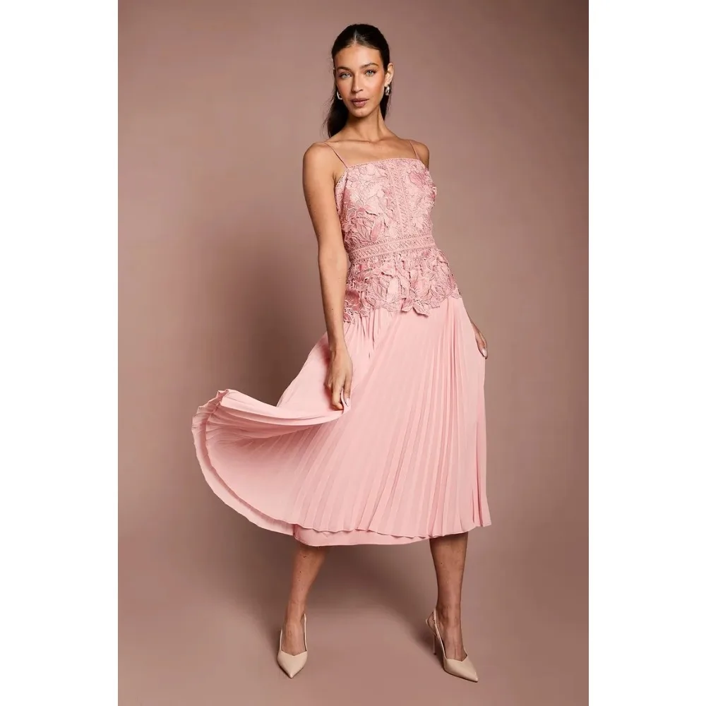 Customized Lace Evening Dresses Chiffon Pleated Luxury Party Dress Pink Ruched Fashion Midi Prom Gowns for Women 2026 Bespoke
Customized Lace Evening Dresses Chiffon Pleated Luxury Party Dress Pink Ruched Fashion Midi Prom Gowns for Women 2026 Bespoke