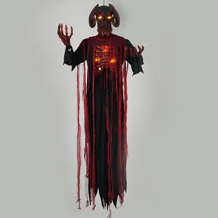 New Halloween props glow and sound big ghost bar haunted house density escape scary trick hanging ghost wholesale 
New Halloween props glow and sound big ghost bar haunted house density escape scary trick hanging ghost wholesale