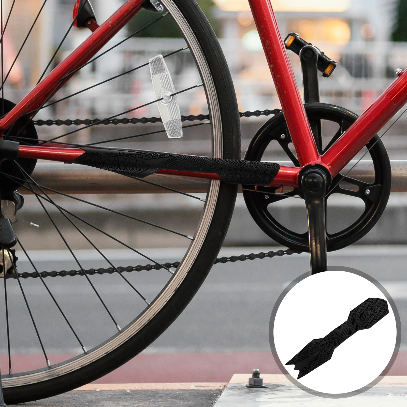 Silicone Bike Chain Guard Protector Mountain Road Bicycle Frame Protection Film Easy Install Bike Chainstay Cover Mountain Bike
Silicone Bike Chain Guard Protector Mountain Road Bicycle Frame Protection Film Easy Install Bike Chainstay Cover Mountain Bike