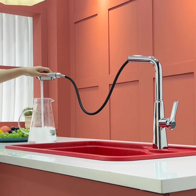 Pull Out Faucet Single Hole Single Handle Sink Faucets Hot Cold Water Mixer Faucet Deck Mount Vanity Sink Faucet
Pull Out Faucet Single Hole Single Handle Sink Faucets Hot Cold Water Mixer Faucet Deck Mount Vanity Sink Faucet
