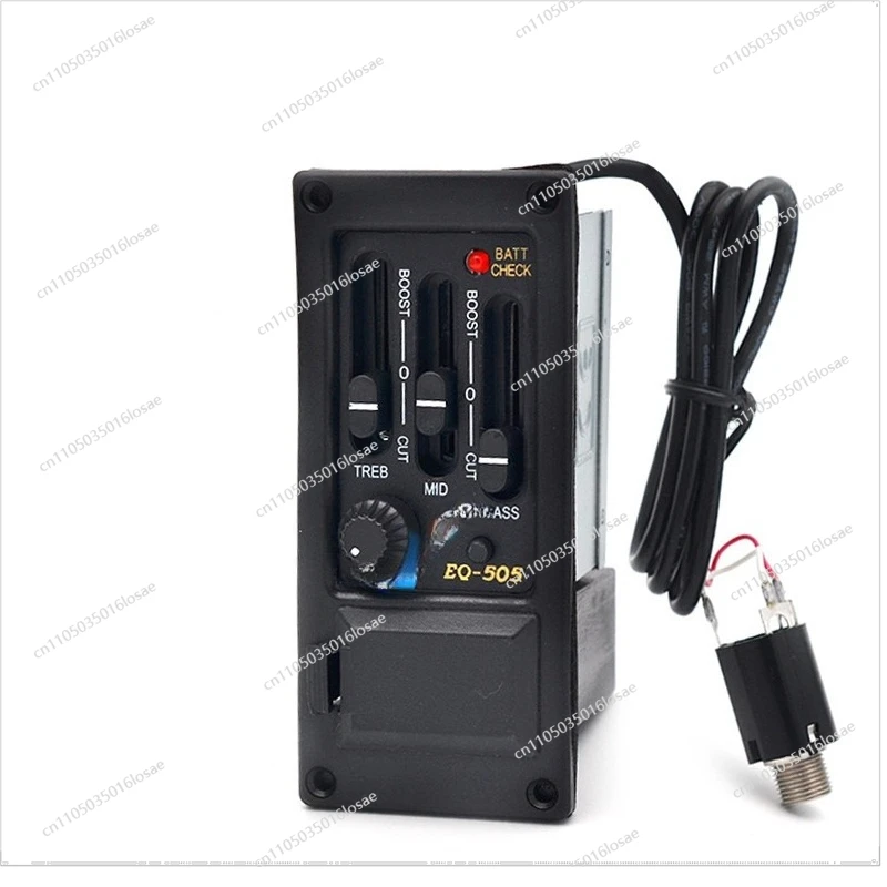 Three-Band Pickup EQ-505/505R 3-Band Acoustic Guitar It Pickup Amplifier
Three-Band Pickup EQ-505/505R 3-Band Acoustic Guitar It Pickup Amplifier