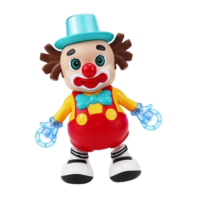 Automatic Dancing Clown Toy for Preschool with Music Light Glowing Interactive Learning Educational Toy For Toddler
Automatic Dancing Clown Toy for Preschool with Music Light Glowing Interactive Learning Educational Toy For Toddler