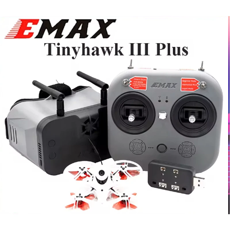 EMAX Tinyhawk III Plus FPV гоночный Дрон RTF BNF 1/2S 2,4 ГГц ELRS с передатчиком E8 аналоговая версия
EMAX Tinyhawk III Plus FPV гоночный Дрон RTF BNF 1/2S 2,4 ГГц ELRS с передатчиком E8 аналоговая версия