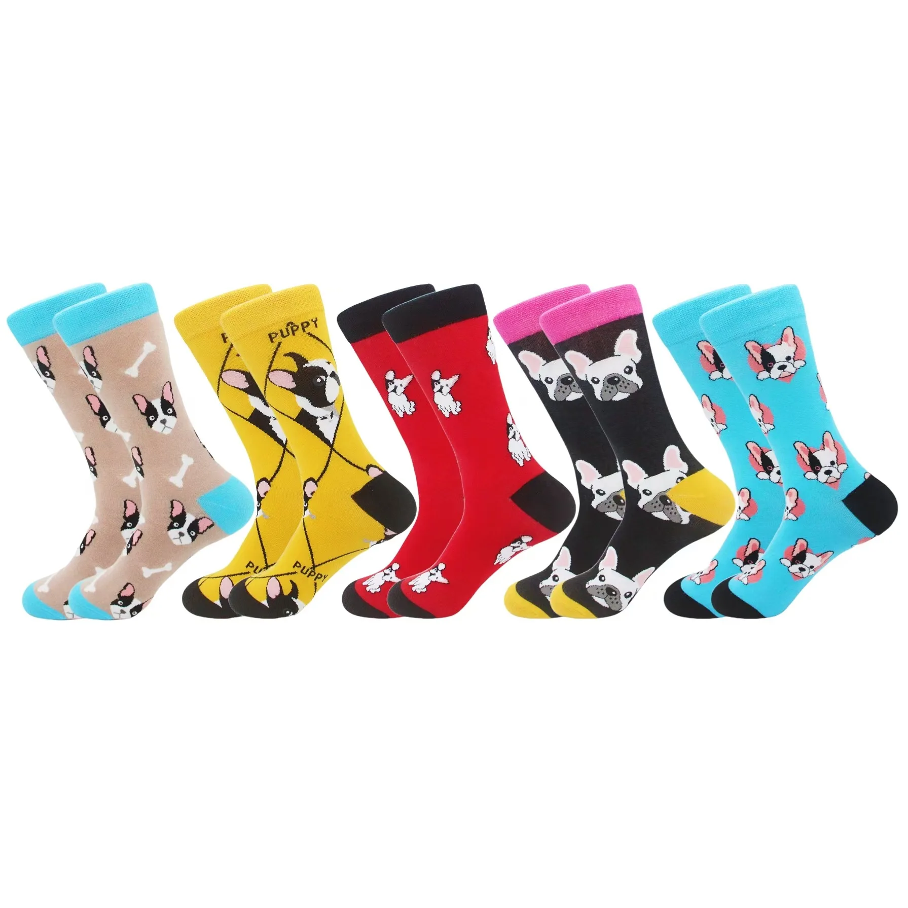 Men's Animal Patterned MidCalf Socks with Cute Cartoon Pug Design Shar Pei Dog Socks
Men's Animal Patterned MidCalf Socks with Cute Cartoon Pug Design Shar Pei Dog Socks