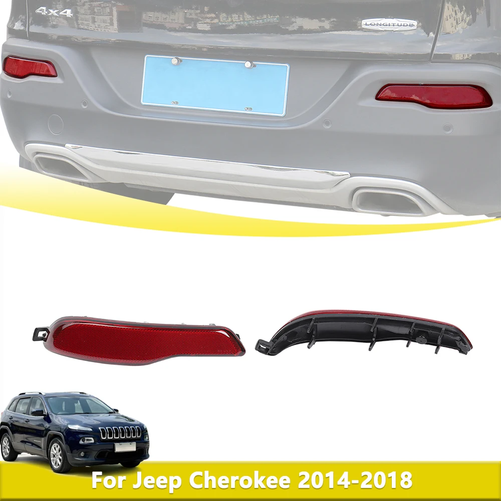Rear Left Right Fog Lamp for American Standard Jeep Cherokee 2014-2018 Tail Bumper Fog Lights Replacement Parts Accessories ABS
Rear Left Right Fog Lamp for American Standard Jeep Cherokee 2014-2018 Tail Bumper Fog Lights Replacement Parts Accessories ABS