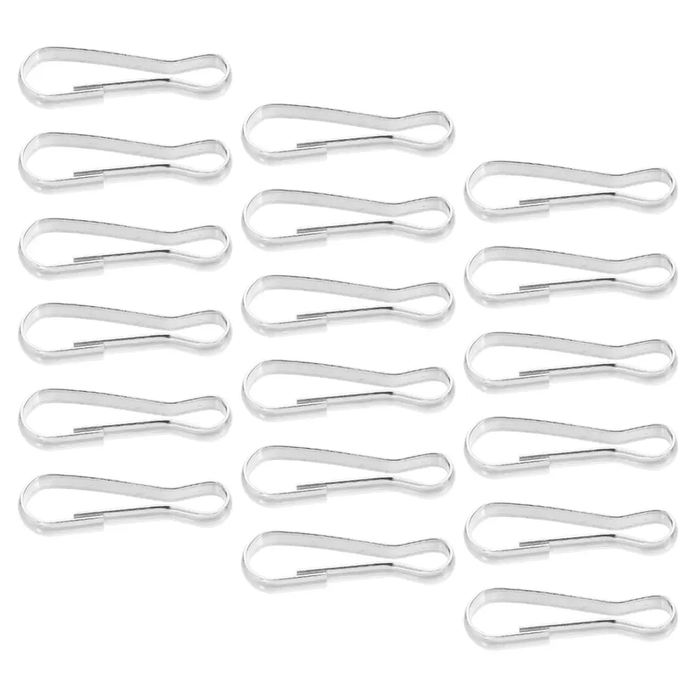 60pcs Stainless Steel Keychain Hooks Badge Holder Snap Id Clip Lanyard Carabiner Clasp Clamp Hook Craft Accessories
60pcs Stainless Steel Keychain Hooks Badge Holder Snap Id Clip Lanyard Carabiner Clasp Clamp Hook Craft Accessories