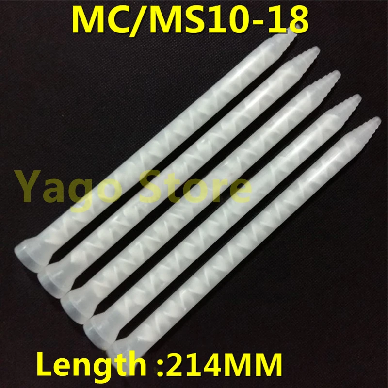 MC/MS10-18 Plastic Static Mixer Nozzle AB Glue Mixing Nozzle Adhesive Disposable Epoxy Ball Mouth Adhesive Dispenser Mixing Tube
MC/MS10-18 Plastic Static Mixer Nozzle AB Glue Mixing Nozzle Adhesive Disposable Epoxy Ball Mouth Adhesive Dispenser Mixing Tube