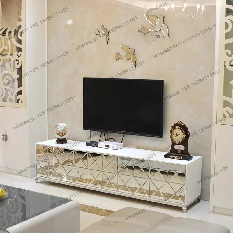 TV cabinet, living room, home floor cabinet, fashion audio-visual cabinet, European-style mirror furniture
TV cabinet, living room, home floor cabinet, fashion audio-visual cabinet, European-style mirror furniture