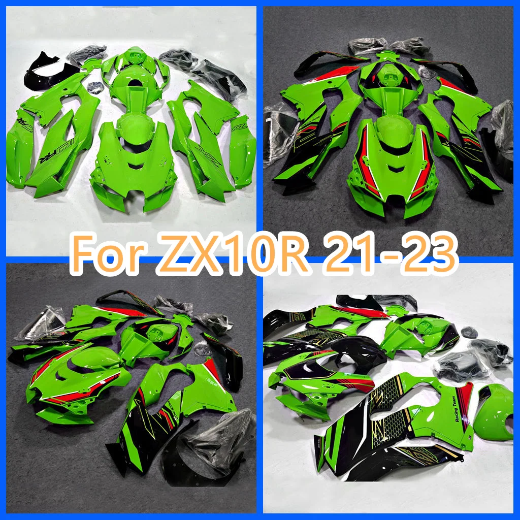 Motorcycle Fairing fits for Kawasaki ZX-10R 21 22 23 ZX10R ZX 10R 1000 2021 2022 2023 Green Body Rebuild Bodykit Free Custom
Motorcycle Fairing fits for Kawasaki ZX-10R 21 22 23 ZX10R ZX 10R 1000 2021 2022 2023 Green Body Rebuild Bodykit Free Custom