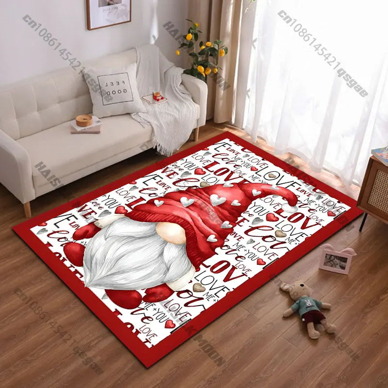 Love celebration with cute gnome carpet Yoga living room room decor children's crawling mat doormat area rug games mat
Love celebration with cute gnome carpet Yoga living room room decor children's crawling mat doormat area rug games mat