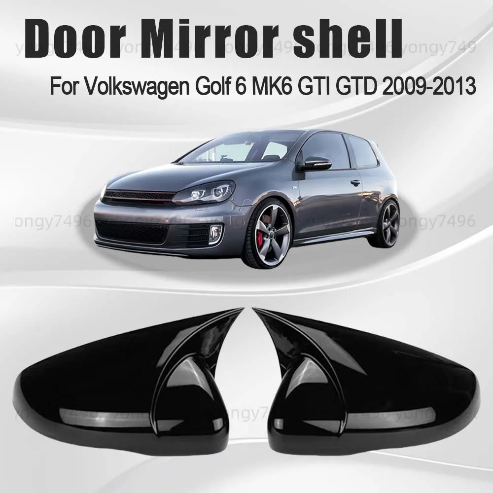 Glossy Black Carbon Fiber Side Door Mirror Cover For Volkswagen Golf 6 MK6 GTI GTD 2009 - 2013 Car Rearview Accessories
Glossy Black Carbon Fiber Side Door Mirror Cover For Volkswagen Golf 6 MK6 GTI GTD 2009 - 2013 Car Rearview Accessories