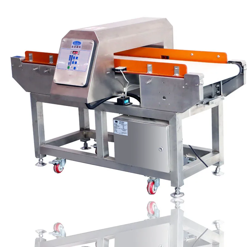 Beiheng Aluminum Foil Packing Food Metal Inspection Detector Machine Conveyor Belt Metal Detector for Food Production Line
Beiheng Aluminum Foil Packing Food Metal Inspection Detector Machine Conveyor Belt Metal Detector for Food Production Line