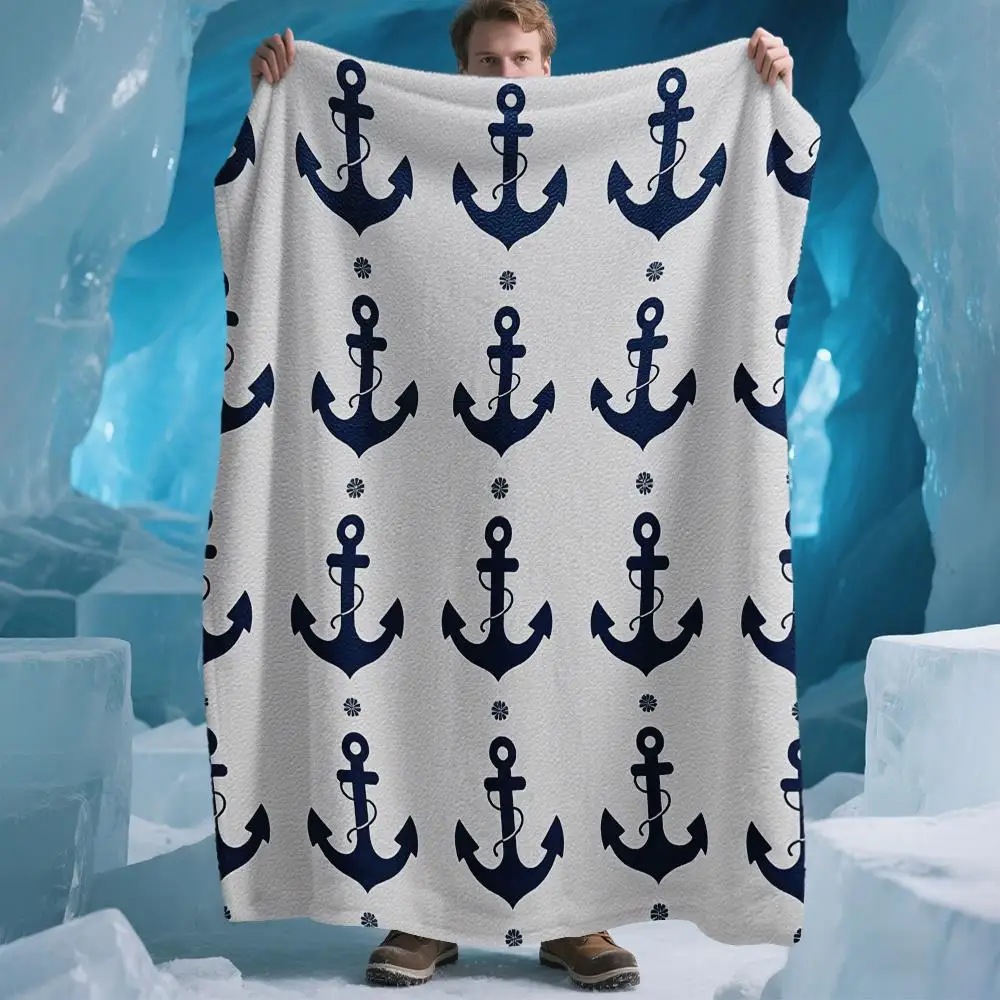 1 шт. одеяло с морским якорным принтом, изготовленное из полиэстера, можно стирать в машине, подходит для декора спальни и гостиной.
1 шт. одеяло с морским якорным принтом, изготовленное из полиэстера, можно стирать в машине, подходит для декора спальни и гостиной.