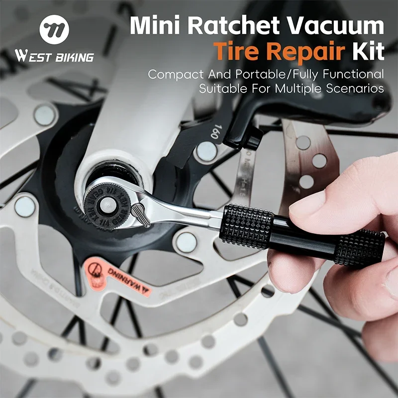 Портативный велосипедный набор ключей с храповым механизмом WEST BIKING, набор вакуумных ключей с храповым механизмом для велосипеда, инструменты для ремонта бескамерных шин, аксессуары для велосипеда
Портативный велосипедный набор ключей с храповым механизмом WEST BIKING, набор вакуумных ключей с храповым механизмом для велосипеда, инструменты для ремонта бескамерных шин, аксессуары для велосипеда