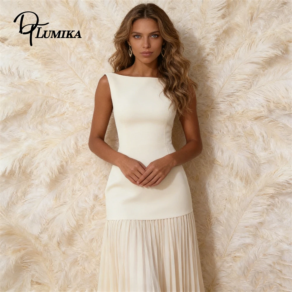 Женское платье макси DTLumika с вырезом-лодочкой, без рукавов, с плиссированной юбкой, для офиса, бранча, элегантный повседневный наряд
Женское платье макси DTLumika с вырезом-лодочкой, без рукавов, с плиссированной юбкой, для офиса, бранча, элегантный повседневный наряд