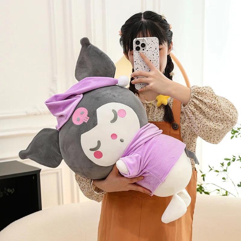 40/60 см новые плюшевые игрушки Kuromi Kawaii Cinnamoroll милая кукла мимелоди мультяшная декоративная подушка украшение для комнаты подарок на день рождения
40/60 см новые плюшевые игрушки Kuromi Kawaii Cinnamoroll милая кукла мимелоди мультяшная декоративная подушка украшение для комнаты подарок на день рождения