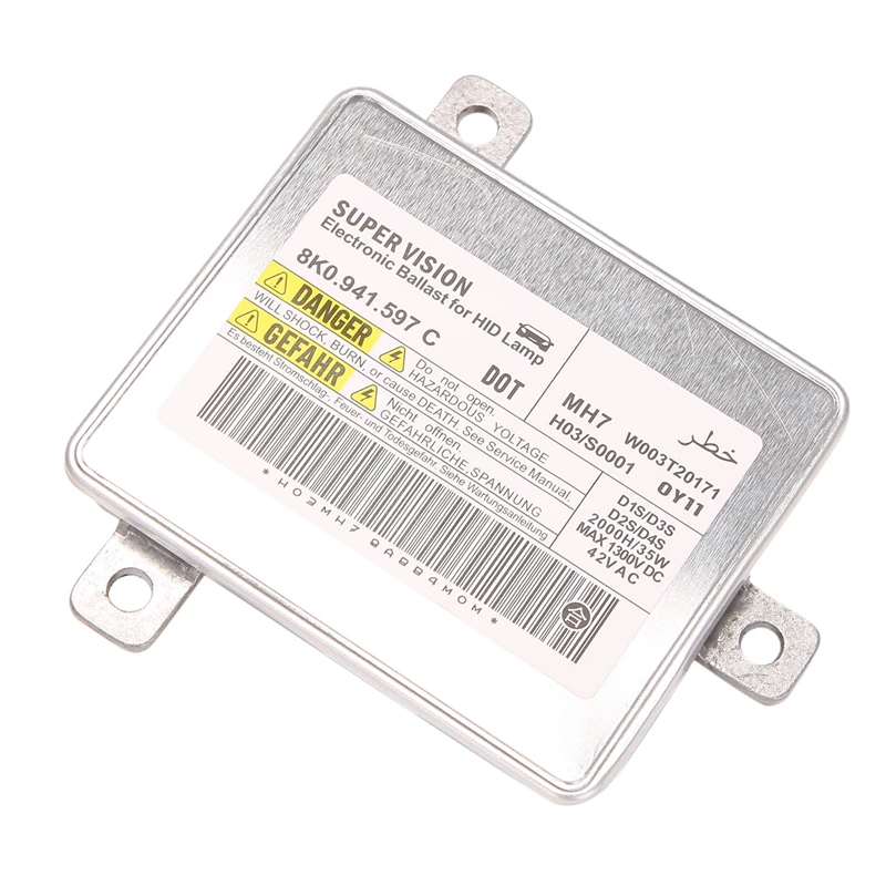Ксеноновый балластный блок HID модуль управления для 2011-2021 Chrysler 300 BAM92-143700 / 8K0941597C
Ксеноновый балластный блок HID модуль управления для 2011-2021 Chrysler 300 BAM92-143700 / 8K0941597C