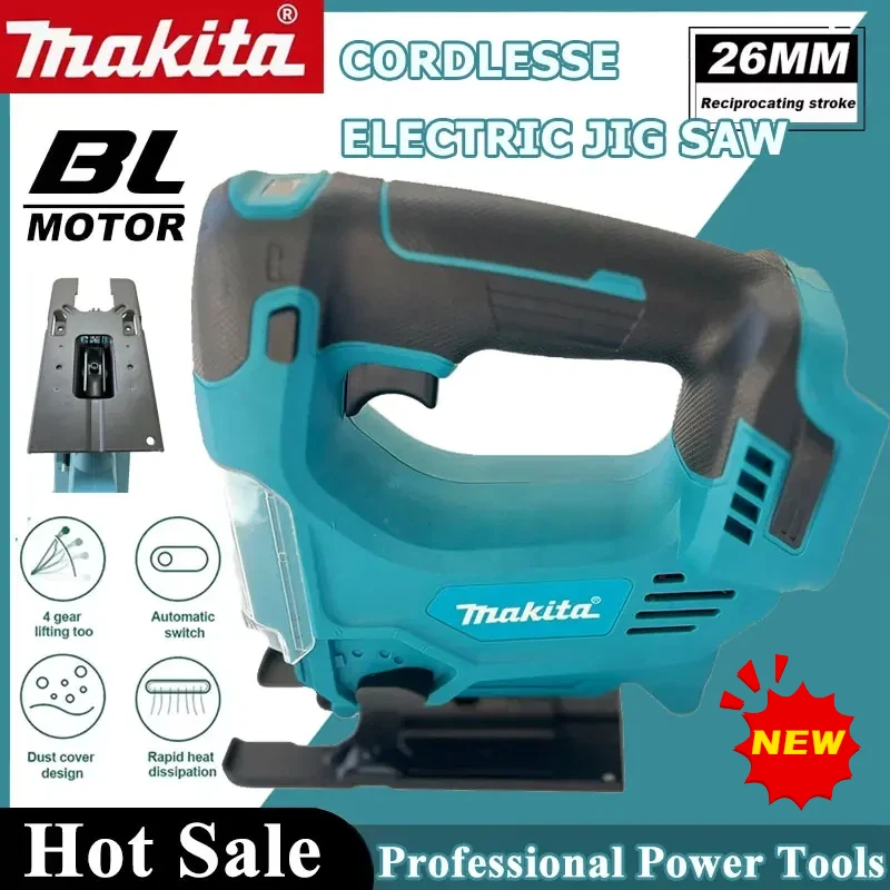 2026 Makita 18V Portable Cordless Jig Saw 26mm Electric Curved Saw Multi-Function Cutting Woodworking Tool For 18V Battery
2026 Makita 18V Portable Cordless Jig Saw 26mm Electric Curved Saw Multi-Function Cutting Woodworking Tool For 18V Battery