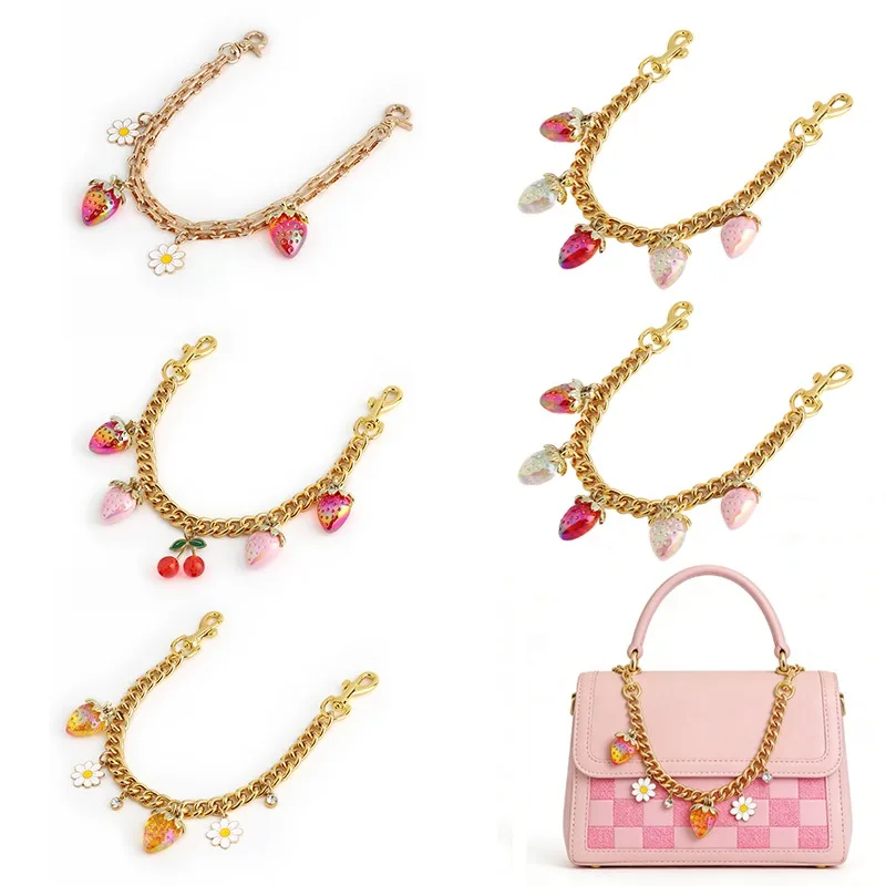 1/2/5PCS Fruit Series Shoulder Bag Extension Chain Woven Bag/Handbag Decoration Shoulder Strap Chain Adjustment Buckle
1/2/5PCS Fruit Series Shoulder Bag Extension Chain Woven Bag/Handbag Decoration Shoulder Strap Chain Adjustment Buckle