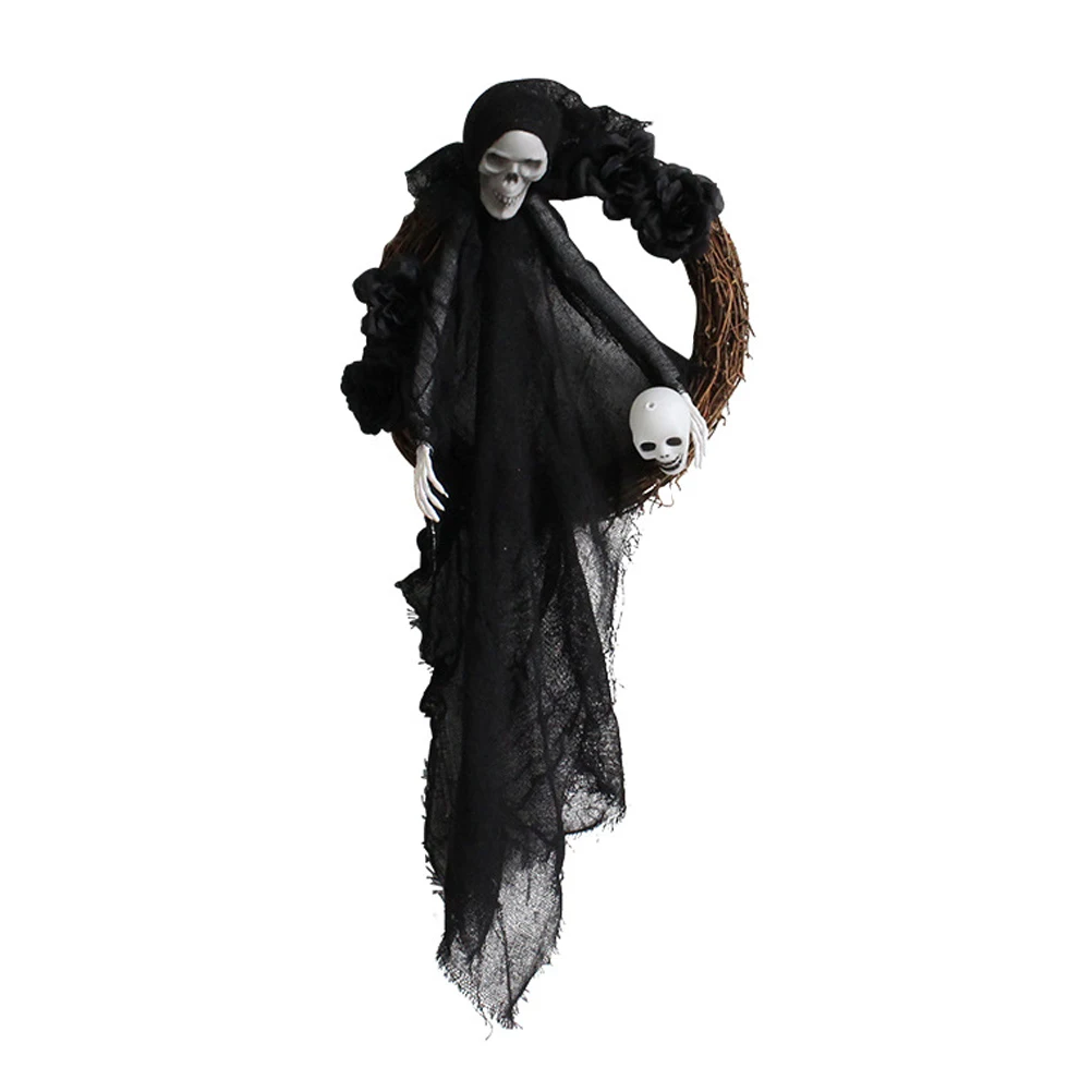 Halloween Wreath Ghost Festival Decorations Creative Door Wall Hangings Plastic Material Home Office Coffee Shop
Halloween Wreath Ghost Festival Decorations Creative Door Wall Hangings Plastic Material Home Office Coffee Shop