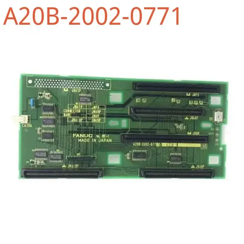 A20B-2002-0771 0750 FANUC robot split-type host backplane spot inspection OK
A20B-2002-0771 0750 FANUC robot split-type host backplane spot inspection OK