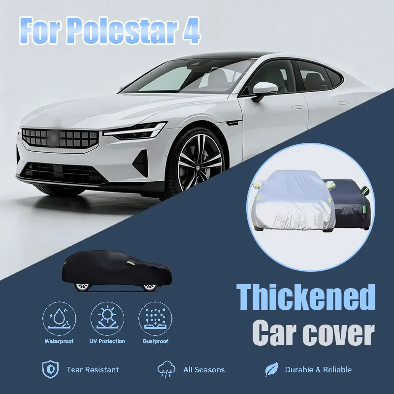 For Polestar 4 Full Car Cover Side Zipper Design Waterproof Dustproof Sun Protection Outdoor Vehicle Cover
For Polestar 4 Full Car Cover Side Zipper Design Waterproof Dustproof Sun Protection Outdoor Vehicle Cover