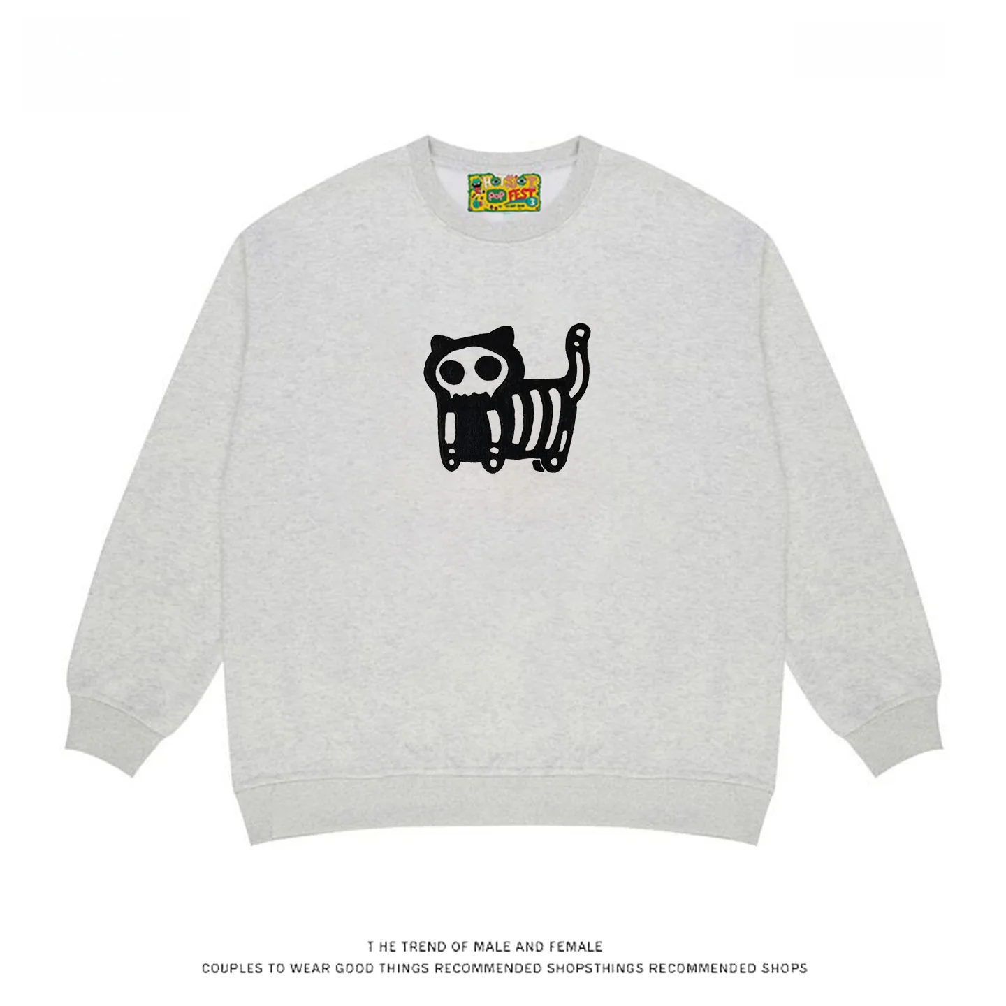 4Hearts Skull Lazy Sle Casual Loose Fit round Ne Sweatirt Trendy Design ex Comfortable Autumn Wear
4Hearts Skull Lazy Sle Casual Loose Fit round Ne Sweatirt Trendy Design ex Comfortable Autumn Wear