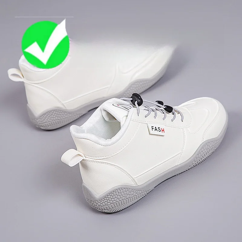 New 2025 Lightweight Student Casual Shoes Women's Mid-Cut Versatile White Sneakers Thick Bottom Wear-Resistant Ladies Sports
New 2025 Lightweight Student Casual Shoes Women's Mid-Cut Versatile White Sneakers Thick Bottom Wear-Resistant Ladies Sports