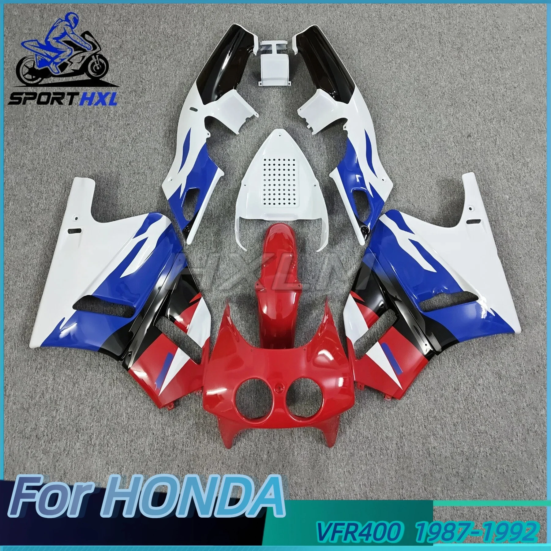 Customizable Fit For HONDA VFR400 NC30 VFR 400 1988 1989 1990 1991 1992 Motorcycle Bodywork Fairing Kit Set
Customizable Fit For HONDA VFR400 NC30 VFR 400 1988 1989 1990 1991 1992 Motorcycle Bodywork Fairing Kit Set