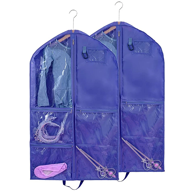 New Waterproof Dance Clothes Bag Kids Garment Bag for Dance Costumes with Zipper Pockets and Handles Children Dance Competition
New Waterproof Dance Clothes Bag Kids Garment Bag for Dance Costumes with Zipper Pockets and Handles Children Dance Competition