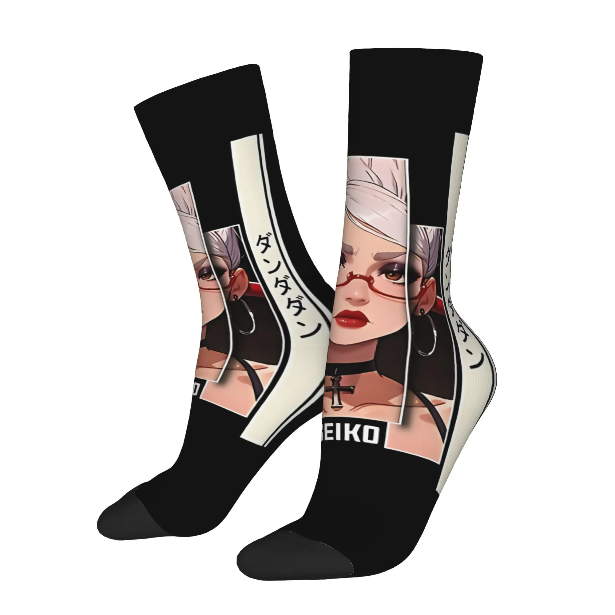 1 Pair Hip Hop Vintage Vertical Frame Portrait Crazy Men's Sock Dandadan Seiko Ayase Street Style Seamless Printed Funny Sock
1 Pair Hip Hop Vintage Vertical Frame Portrait Crazy Men's Sock Dandadan Seiko Ayase Street Style Seamless Printed Funny Sock