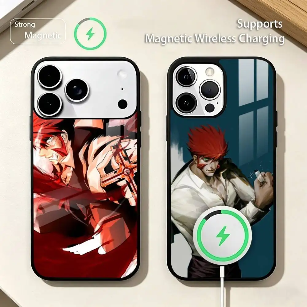 Kekkai Sensen K-Klaus V Reinherz Phone Case For iPhone17,16,15,14,13,12,11 Plus,Pro Supports Magnetic Wireless Charging
Kekkai Sensen K-Klaus V Reinherz Phone Case For iPhone17,16,15,14,13,12,11 Plus,Pro Supports Magnetic Wireless Charging