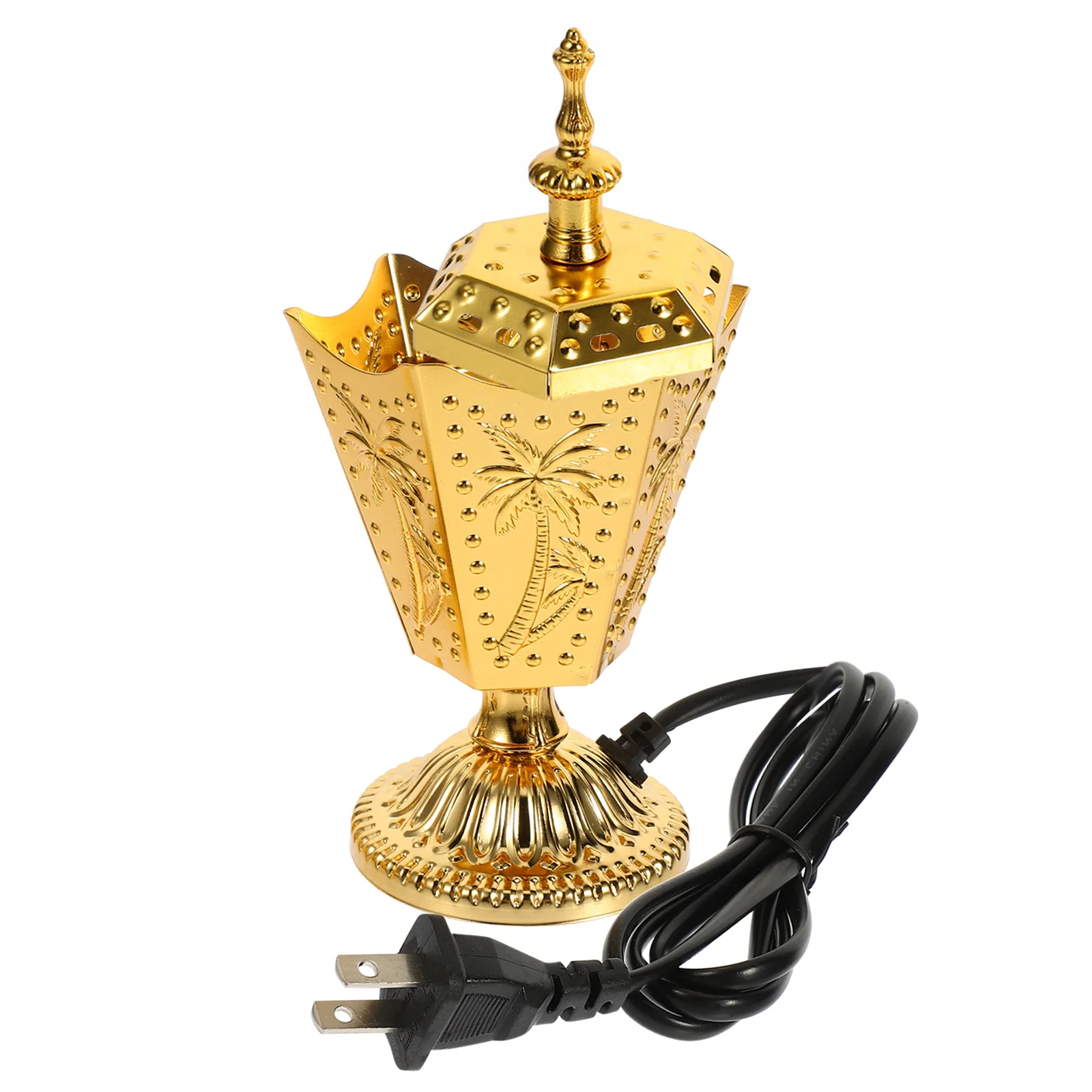 Metal Incense Burner Vintage Copper Plug In Electric Censer For Home Decor Aroma Burner Tabletop Ornament Holder 110V Us
Metal Incense Burner Vintage Copper Plug In Electric Censer For Home Decor Aroma Burner Tabletop Ornament Holder 110V Us
