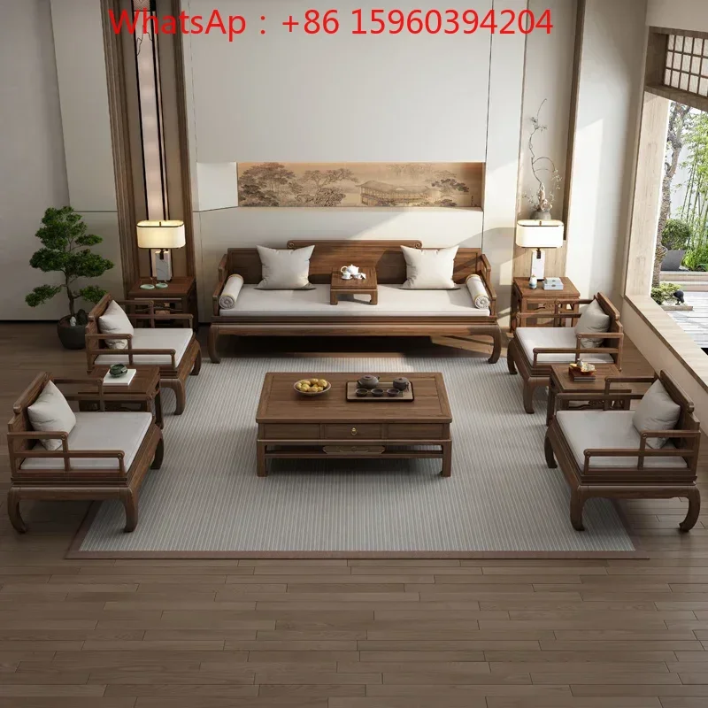 South American walnut Song Dynasty aesthetics new Chinese solid wood sofa small apartment 2024 new
South American walnut Song Dynasty aesthetics new Chinese solid wood sofa small apartment 2024 new