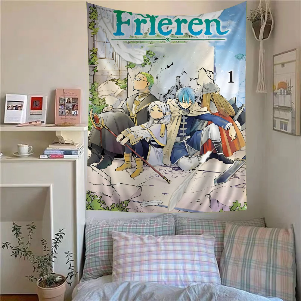 Anime Frieren Beyond Journeys End Cartoon Tapestry Wall Hanging Decoration Household Home Decor
Anime Frieren Beyond Journeys End Cartoon Tapestry Wall Hanging Decoration Household Home Decor